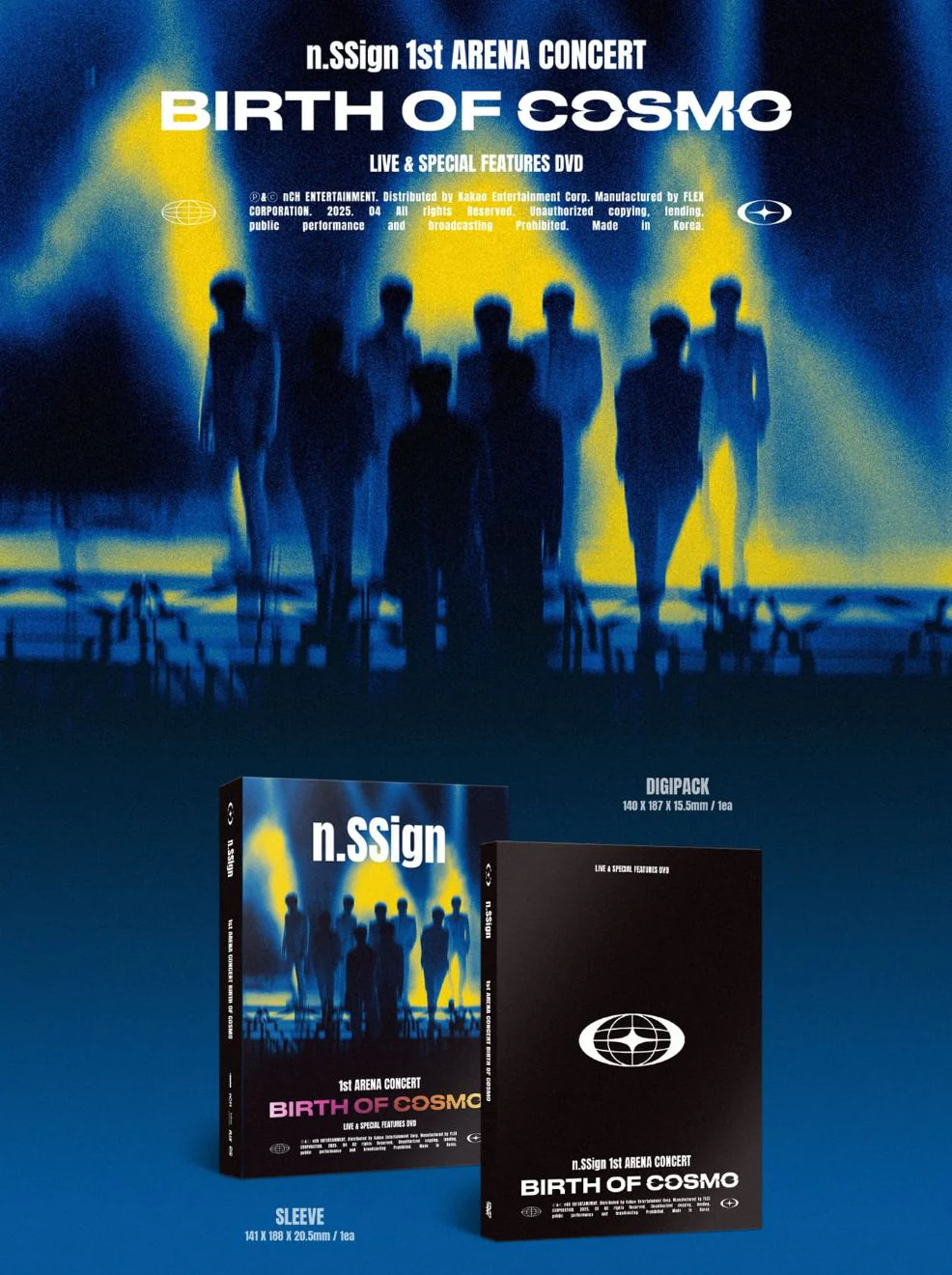 N.SSIGN - 1ST ARENA CONCERT 'BIRTH OF COSMO' LIFE & SPECIAL FEATURES DVD - Image 2