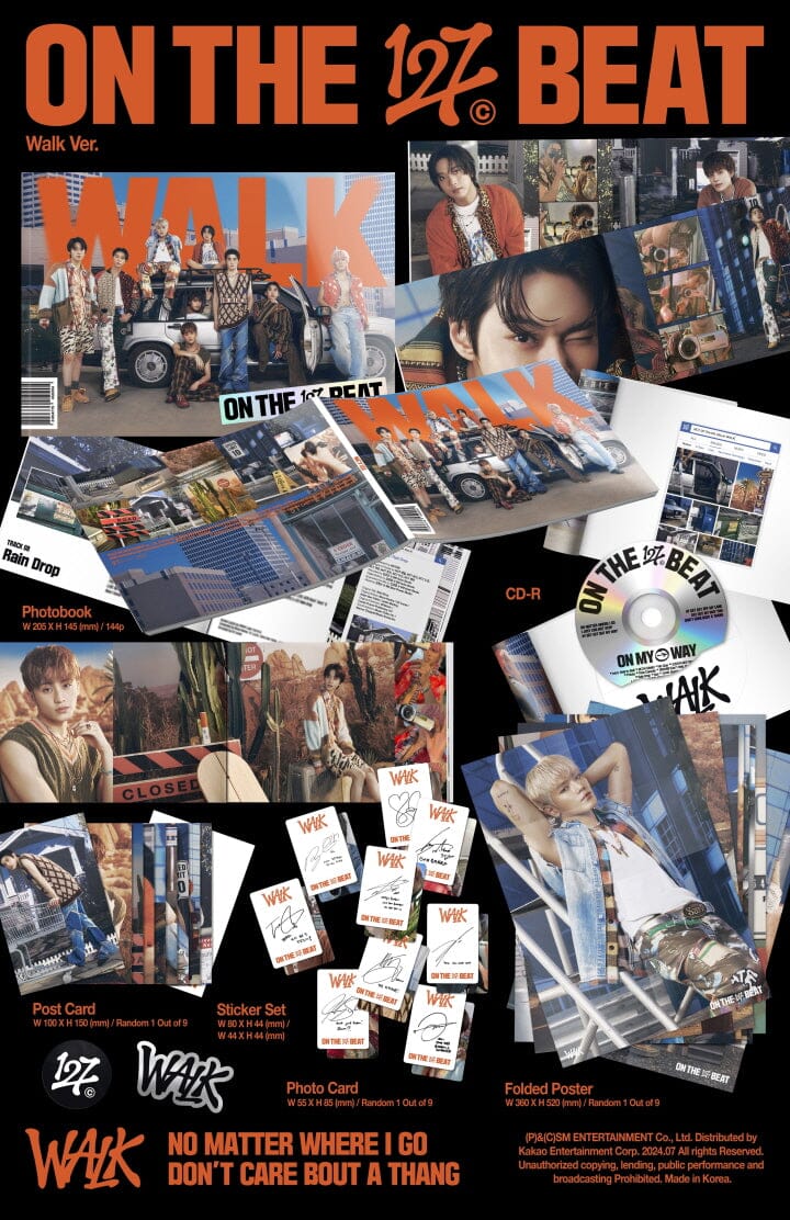 NCT 127 - WALK (THE 6TH ALBUM) WALK VER. - Image 2