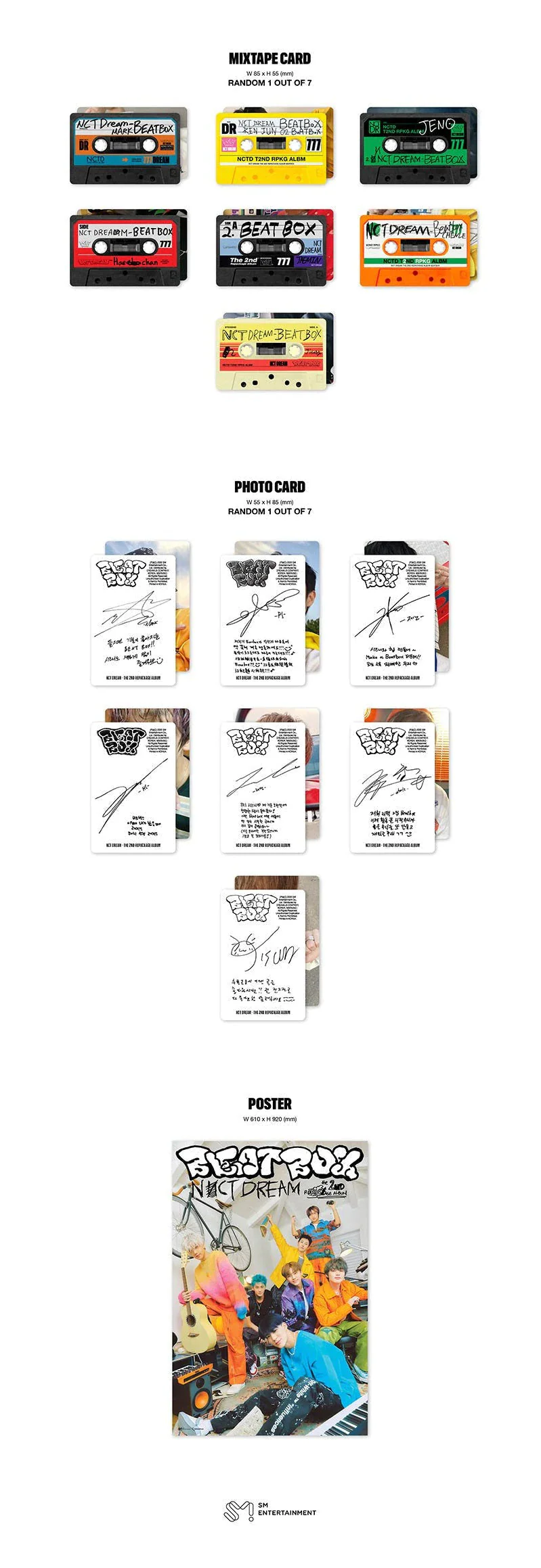NCT DREAM Album Vol. 2 (Repackage) - Beatbox (Digipack Ver.) - Image 5