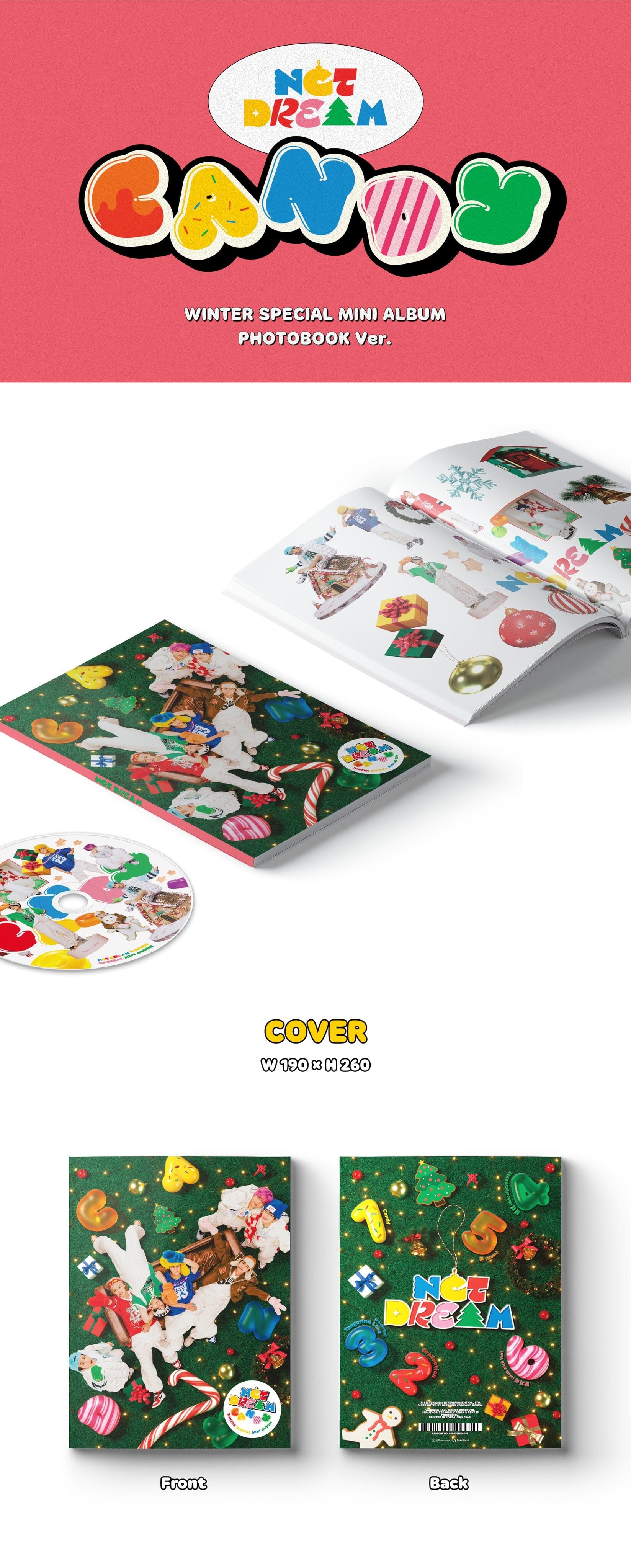 NCT DREAM - CANDY WINTER SPECIAL ALBUM (PHOTOBOOK VER) - Image 2