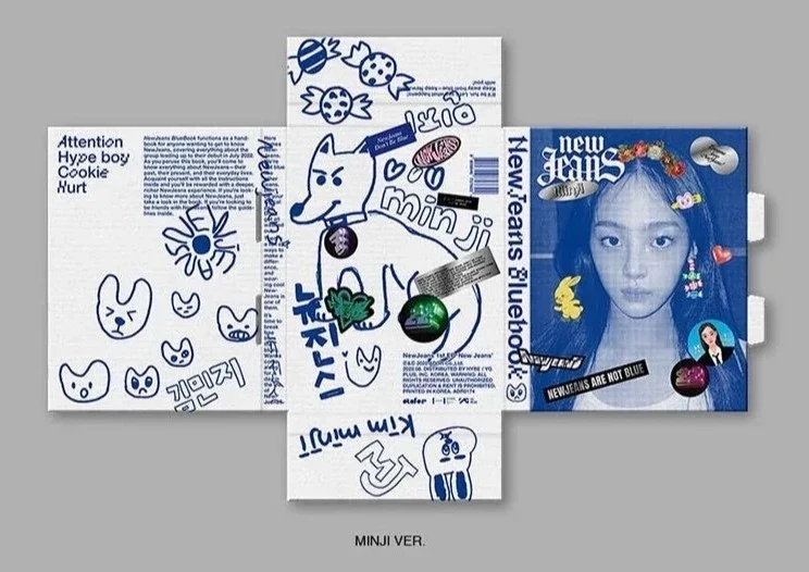 NewJeans - 1st EP [New Jeans] Bluebook Ver. - Image 2