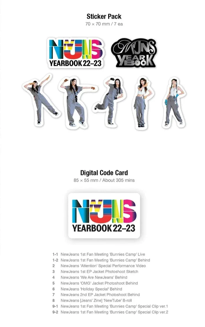 NEWJEANS - YEARBOOK 22-23 + Weverse Gift - Image 9