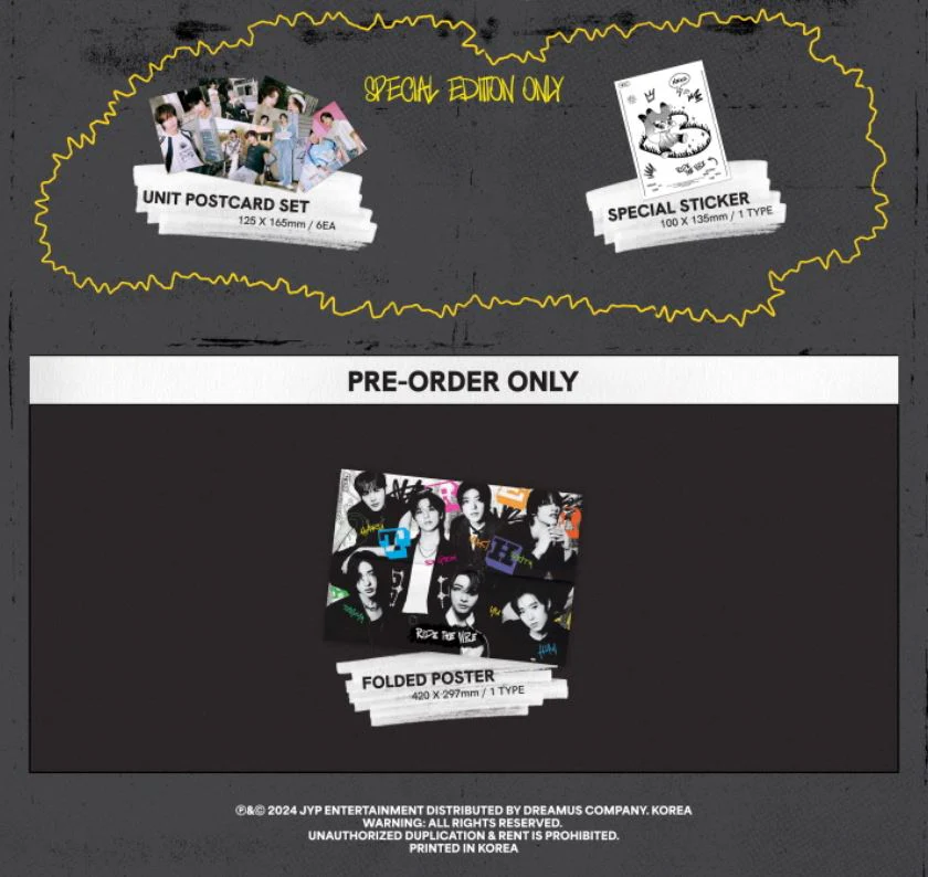 NEXZ - RIDE THE VIBE (KOREA 1ST SINGLE ALBUM) SPECIAL EDITION - Image 3