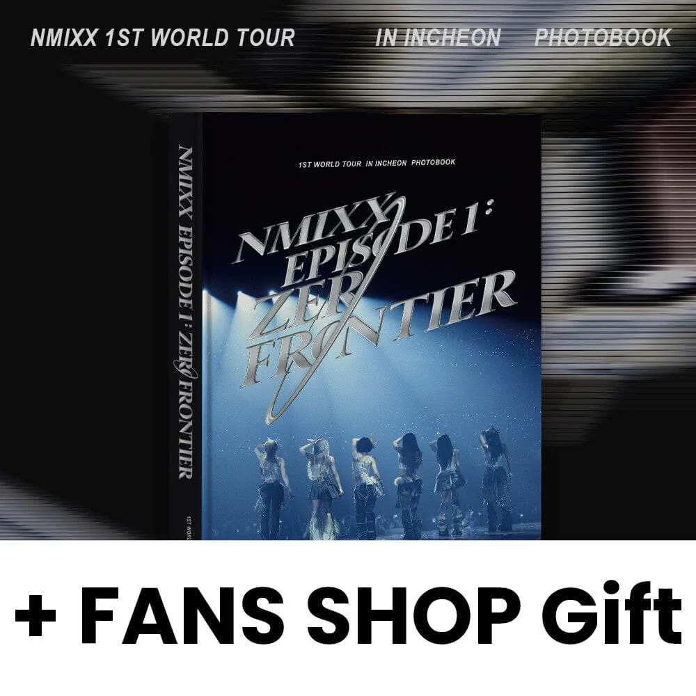 NMIXX - 1ST WORLD TOUR 'EPISODE 1: ZERO FRONTIER' IN INCHEON PHOTOBOOK + FANS SHOP Gift