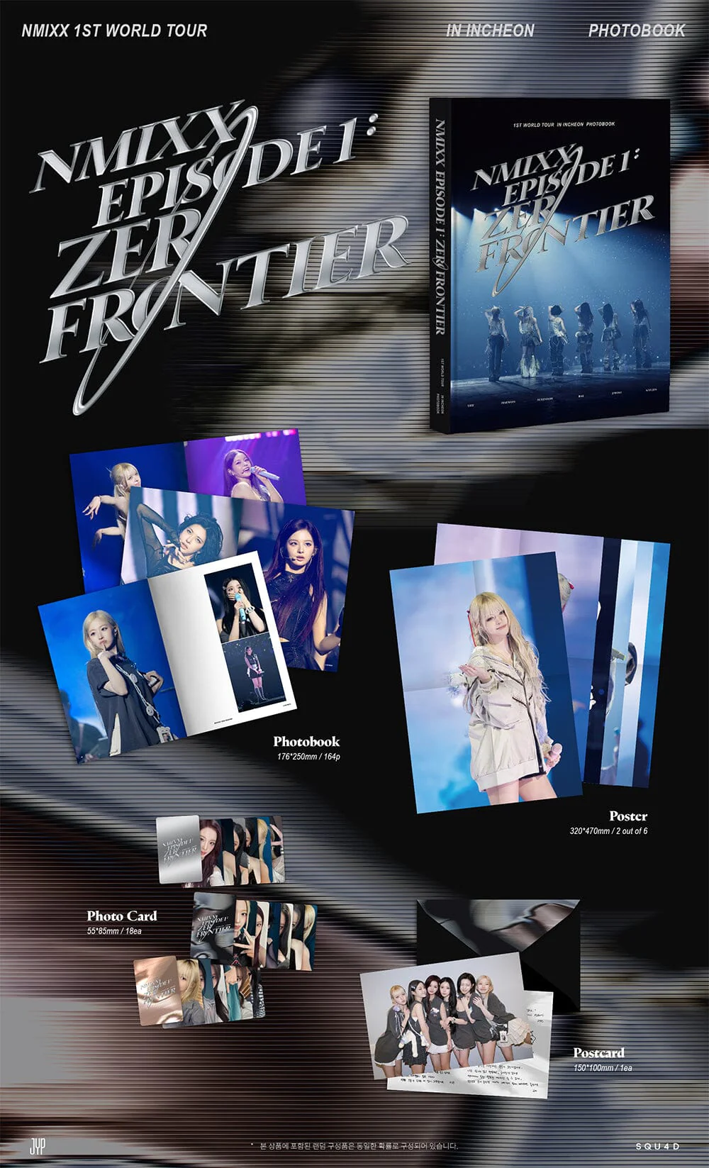NMIXX - 1ST WORLD TOUR 'EPISODE 1: ZERO FRONTIER' IN INCHEON PHOTOBOOK + FANS SHOP Gift - Image 3