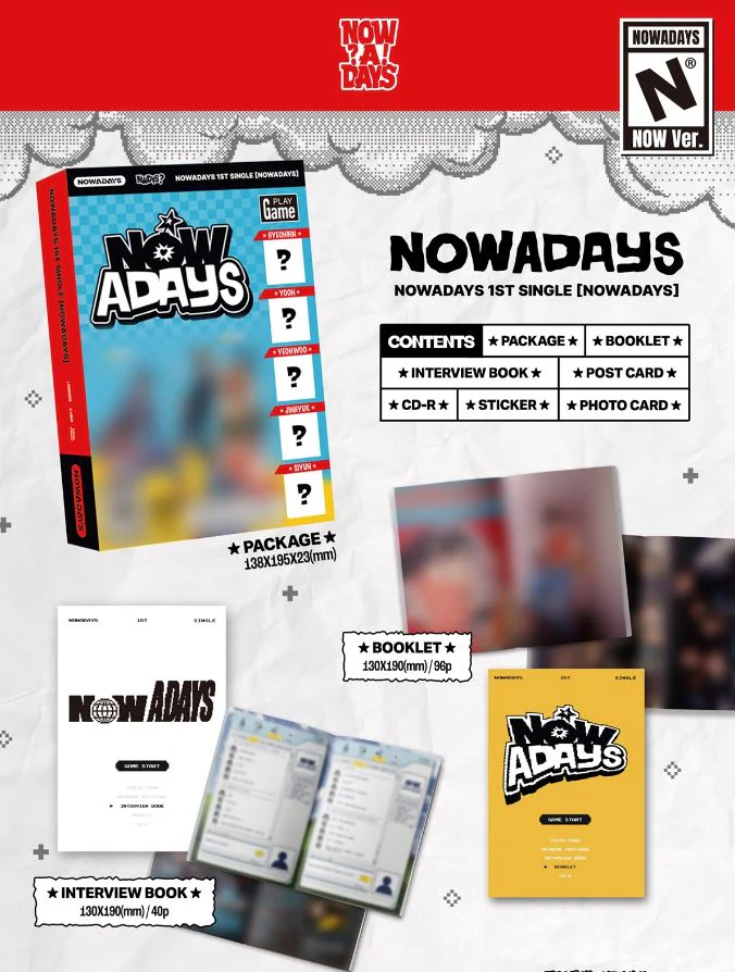NOWADAYS - NOWADAYS (1ST SINGLE) - Image 2