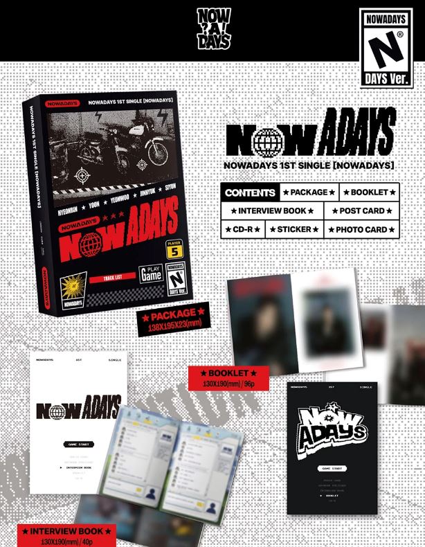 NOWADAYS - NOWADAYS (1ST SINGLE) - Image 4