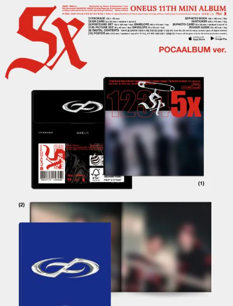 ONEUS - 5X (POCA ALBUM VER.) - Image 2