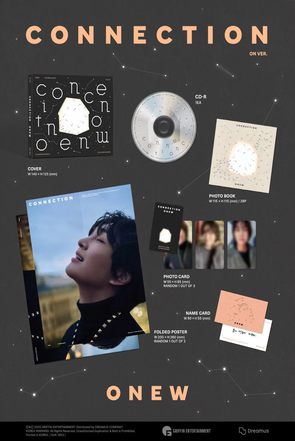 ONEW - CONNECTION (DIGIPACK) - Image 3