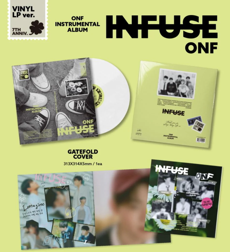 ONF - INFUSE (INSTRUMENTAL ALBUM) CD & LP - Image 5
