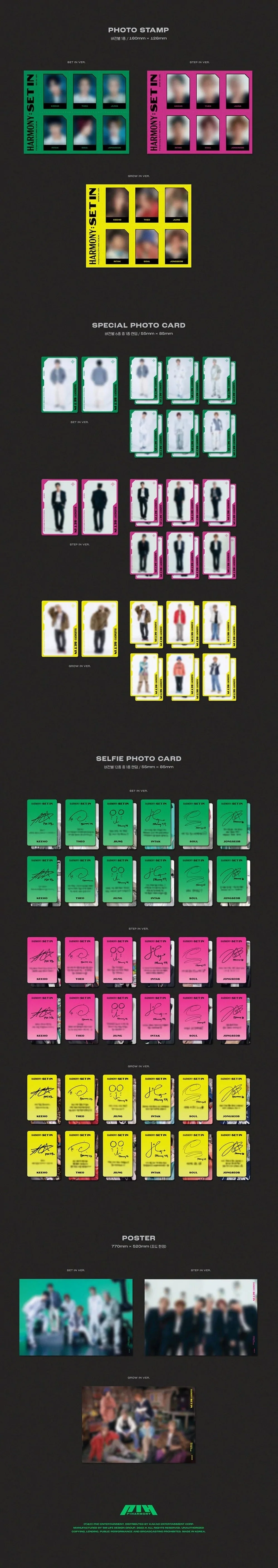 P1HARMONY - HARMONY SET IN (5TH MINI ALBUM) - Image 4