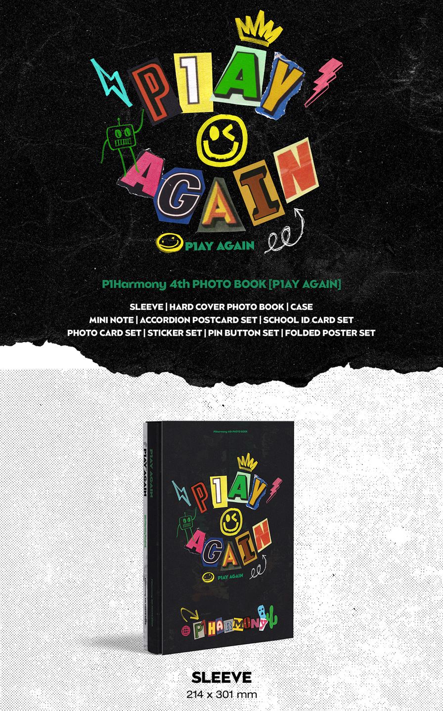 P1HARMONY - P1AY AGAIN (4TH PHOTO BOOK) - Image 2