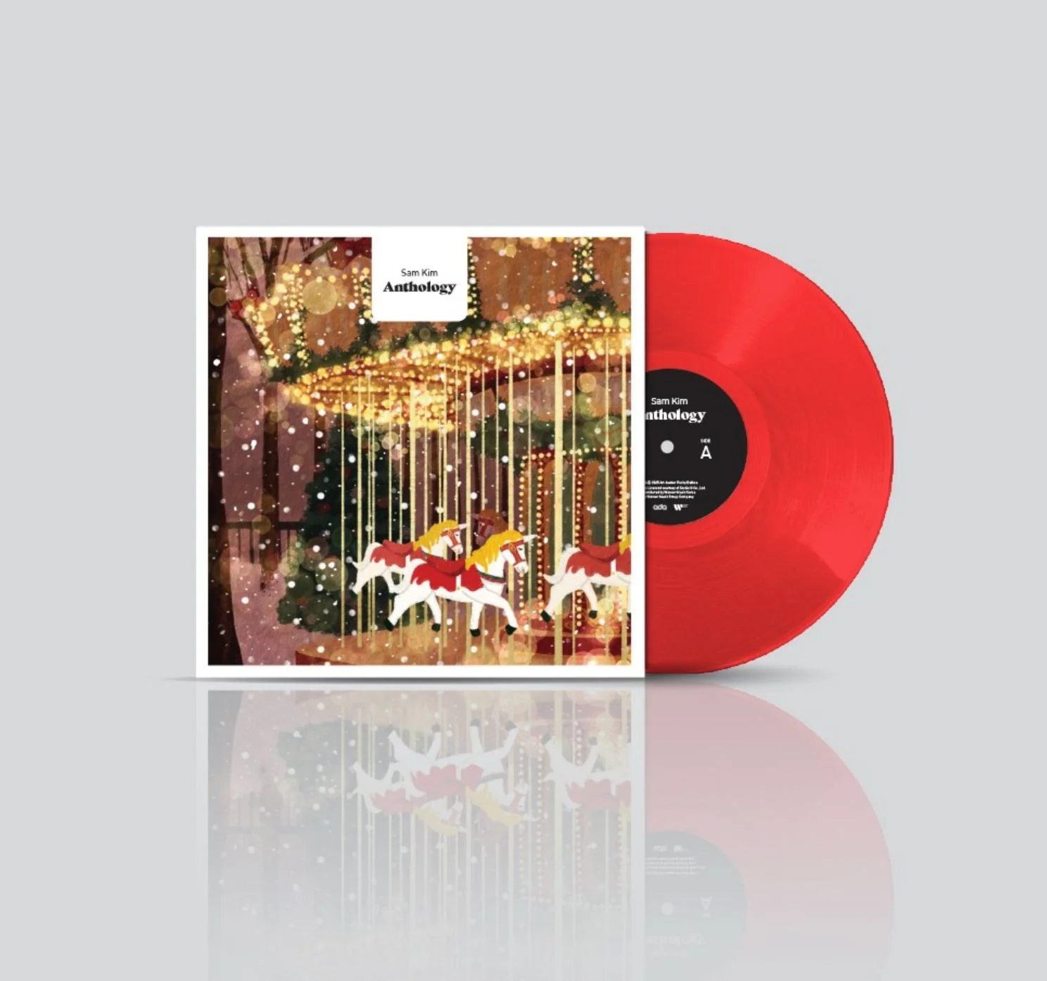 SAM KIM - ANTHOLOGY SAM KIM (TRANSPARENT RED VINYL) - Image 2