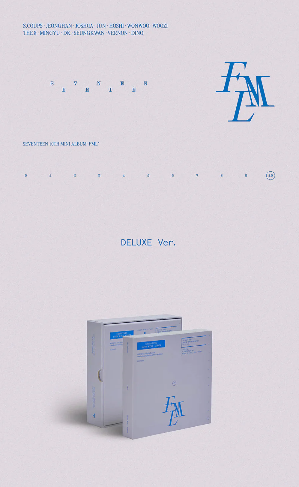 SEVENTEEN - FML (10TH MINI ALBUM) DELUXE VER. - Image 2