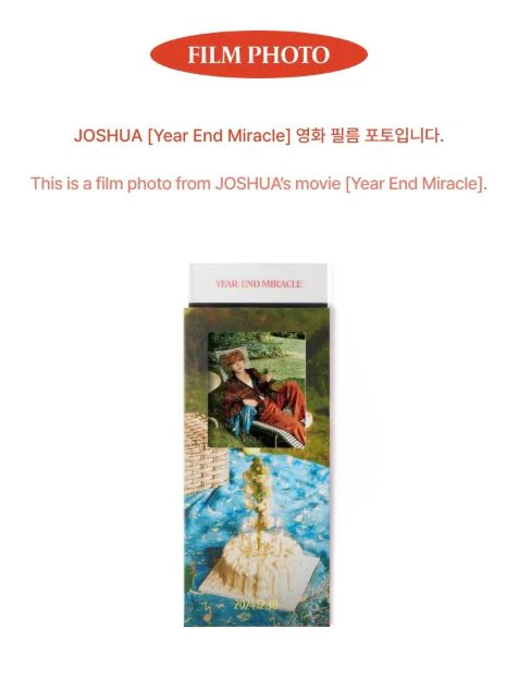JOSHUA (SEVENTEEN) - HAPPY JOSHUA DAY BIRTHDAY BOX VER.4 - Image 18