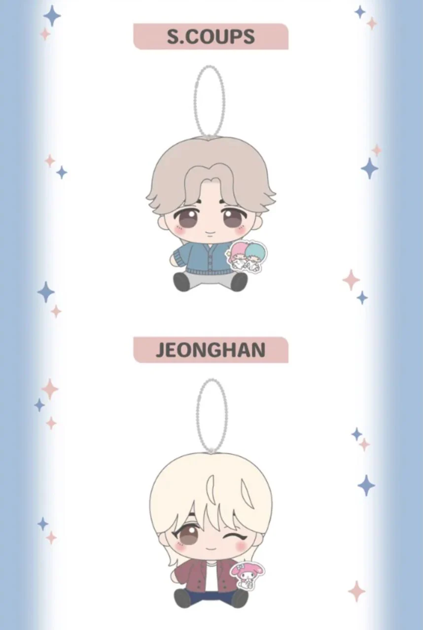 SEVENTEEN - MASCOT KEYCHAIN (SEVENTEEN X SANRIO CHARACTER OFFICIAL MD) - Image 3