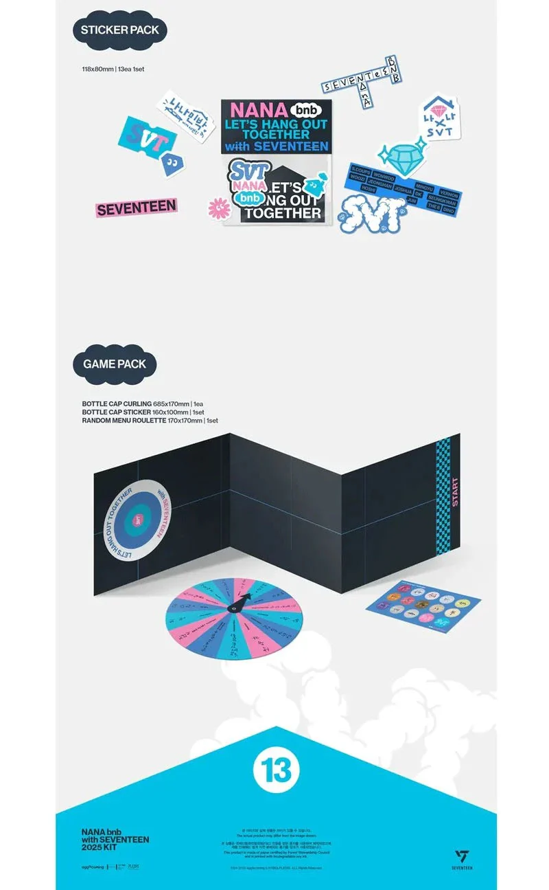 SEVENTEEN - NANA BNB WITH SEVENTEEN 2025 KIT - Image 9