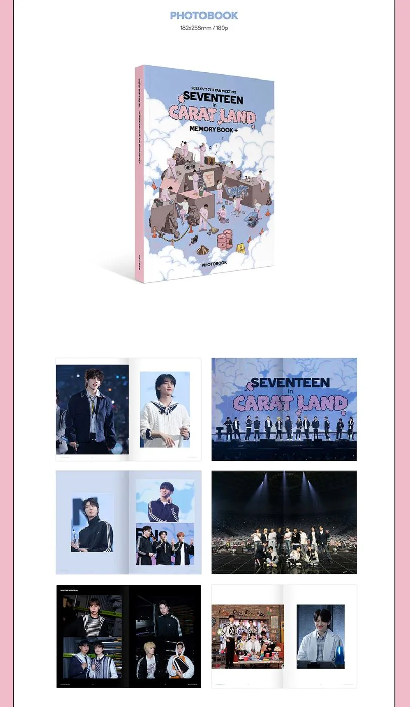 SEVENTEEN - 2024 SEVENTEEN in CARAT LAND (MEMORY BOOK + DIGITAL CODE) - Image 4