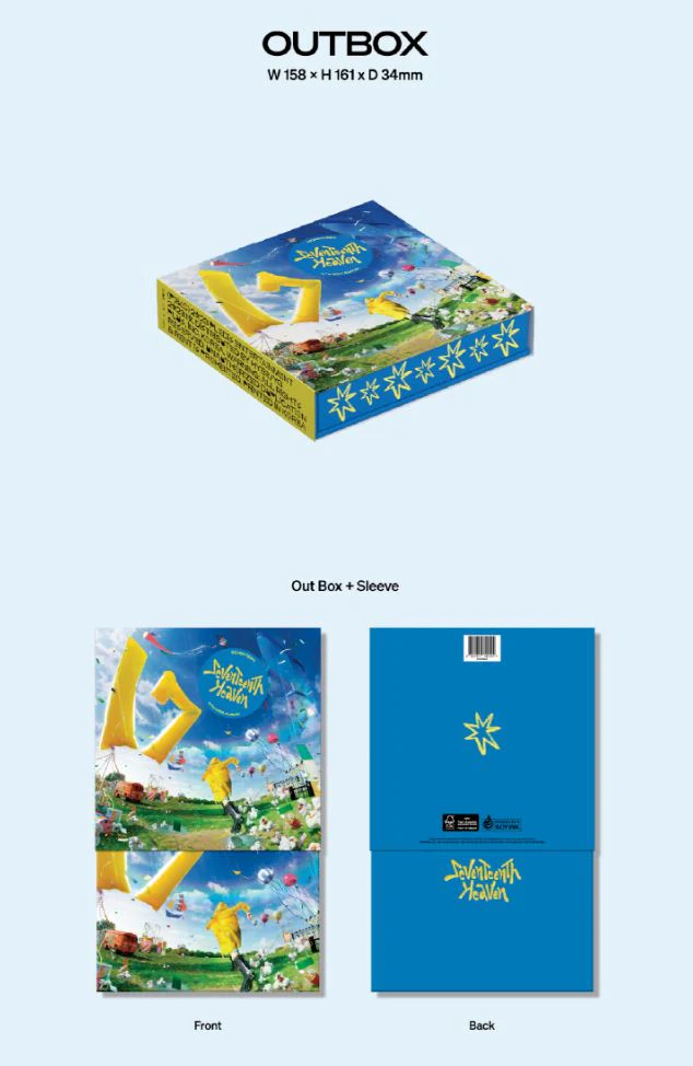 SEVENTEEN - SEVENTEENTH HEAVEN (CARAT VER.) + BDM Photocard - Image 4