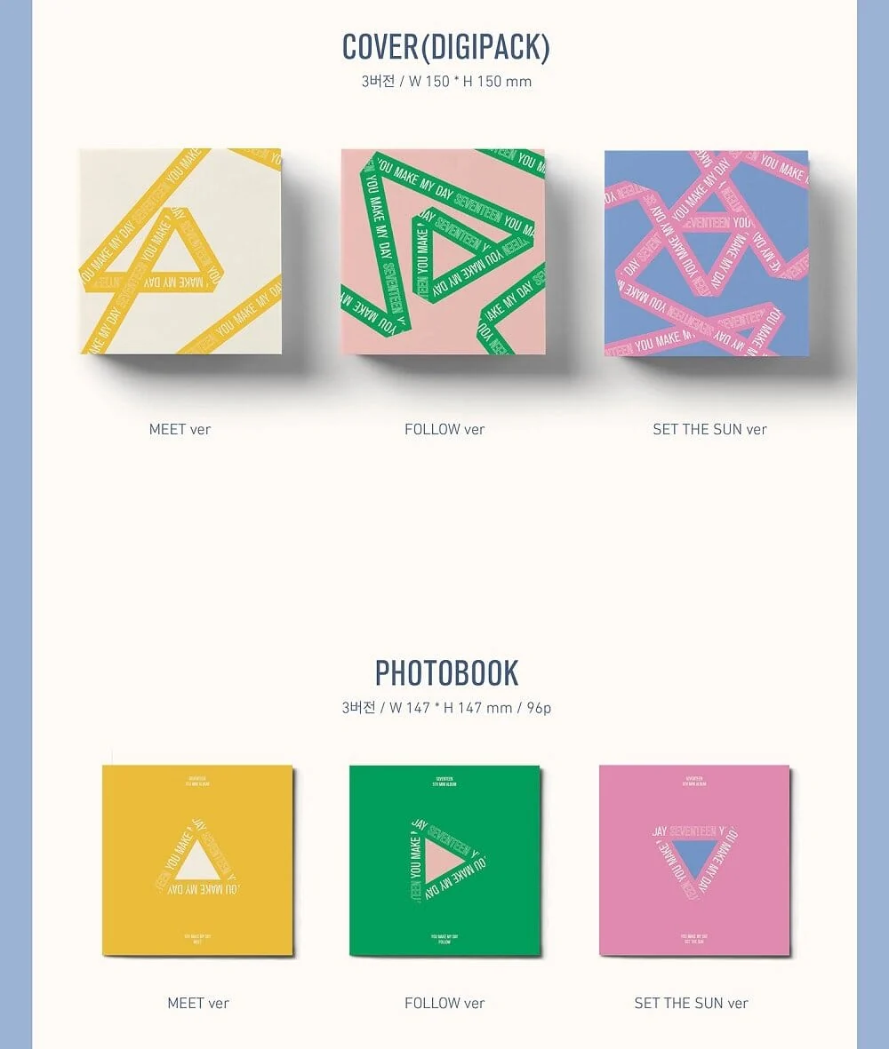 SEVENTEEN - YOU MAKE MY DAY (5TH MINI ALBUM) Re-Release - Image 2