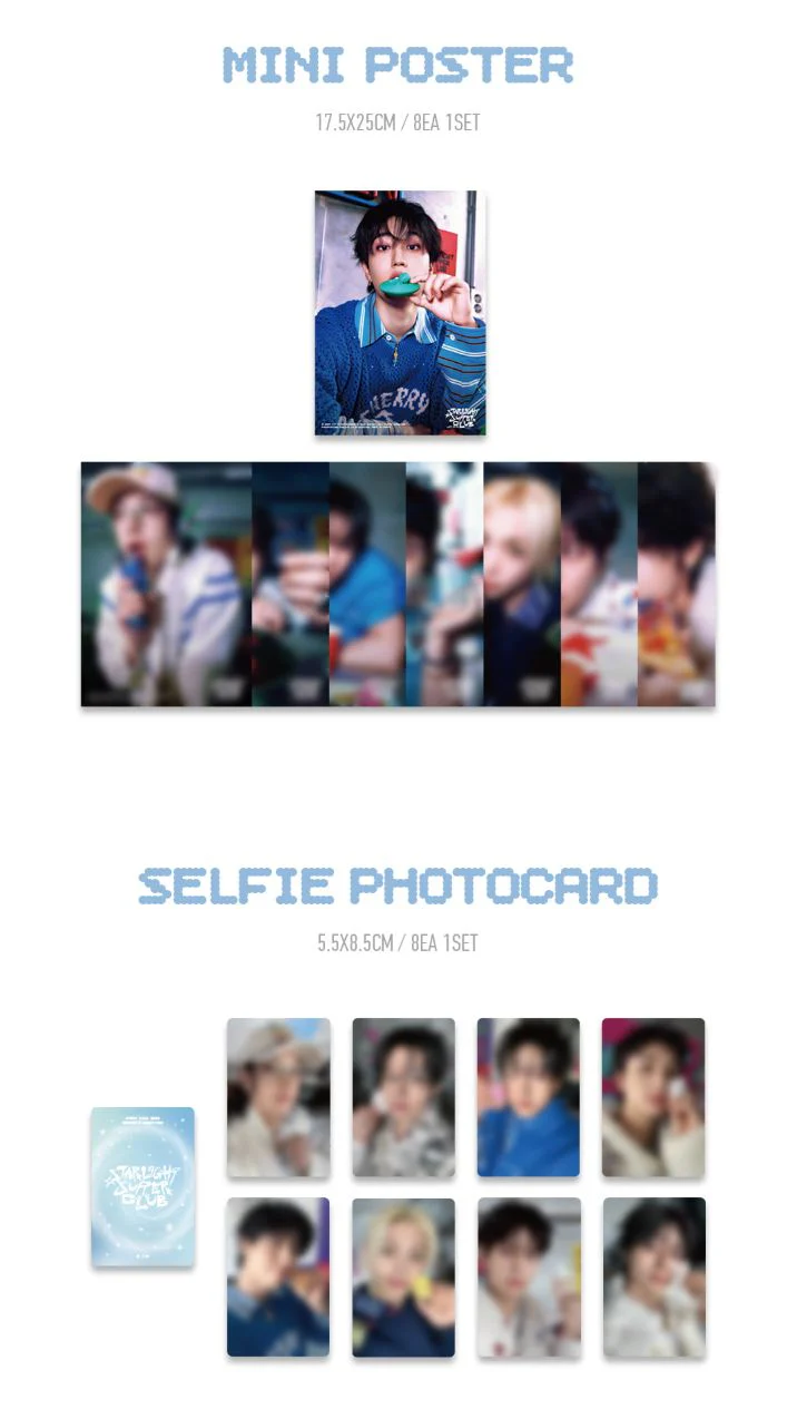 STRAY KIDS - 2026 SEASON'S GREETINGS (STARLIGHT SUPER CLUB) + Special Photocard Set - Image 6