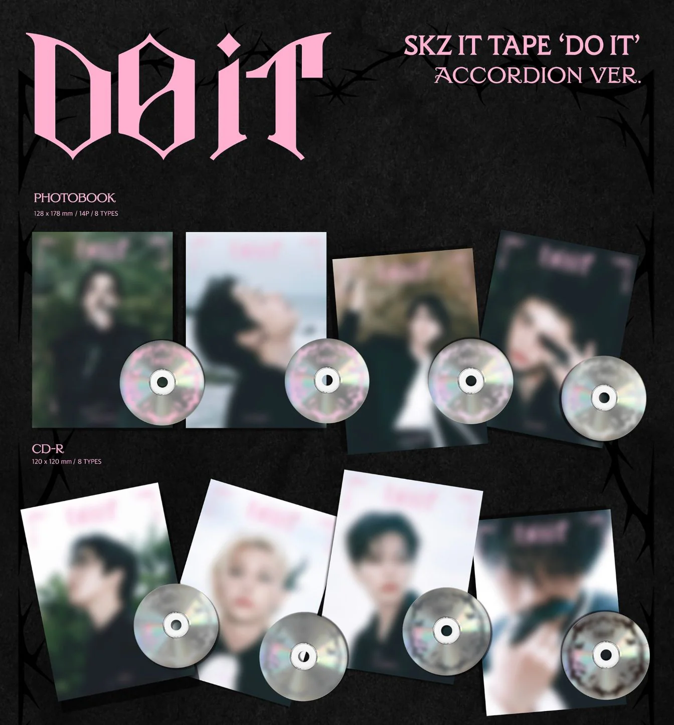 STRAY KIDS - DO IT (ACCORDION VER.) + YES24 Photocard - Image 3