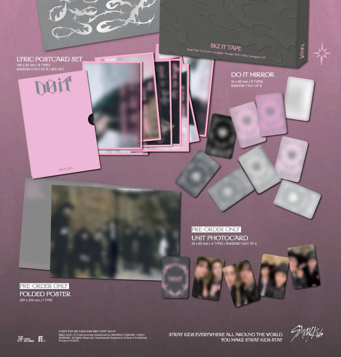 STRAY KIDS - DO IT (DO VER.) (LIMITED) + Soundwave Photocard - Image 4