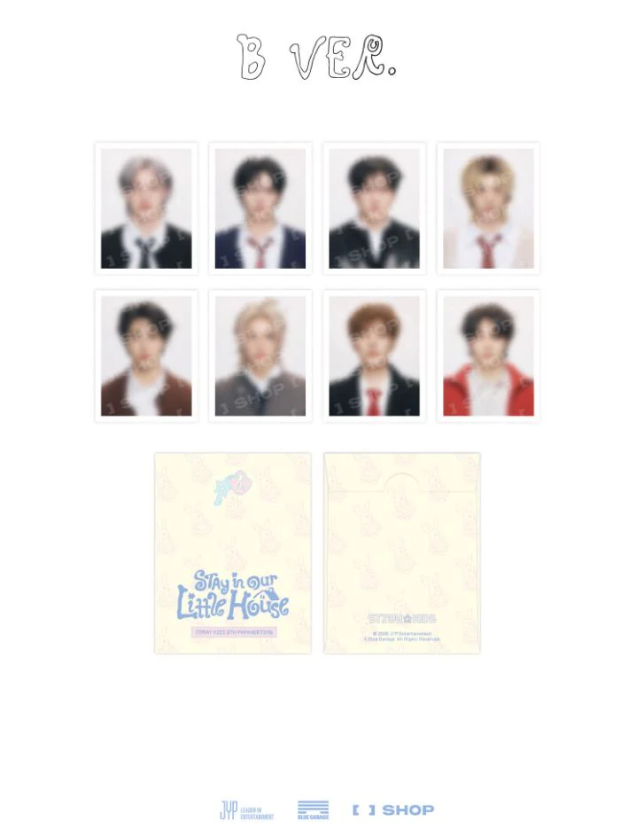 STRAY KIDS - ID PHOTO SET & BOX TAPE SET (6TH FANMEETING 'STAY IN OUR LITTLE HOUSE' OFFICIAL MD) - Image 3