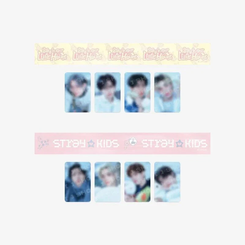 STRAY KIDS - ID PHOTO SET & BOX TAPE SET (6TH FANMEETING 'STAY IN OUR LITTLE HOUSE' OFFICIAL MD) - Image 4