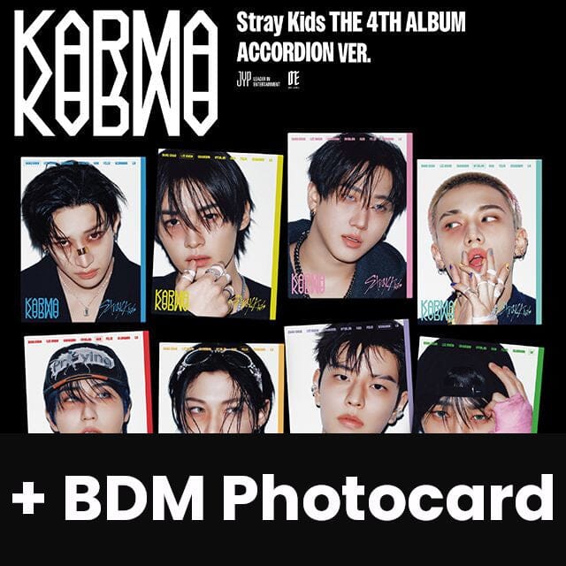 STRAY KIDS - KARMA (ACCORDION VER.) + BDM Photocard