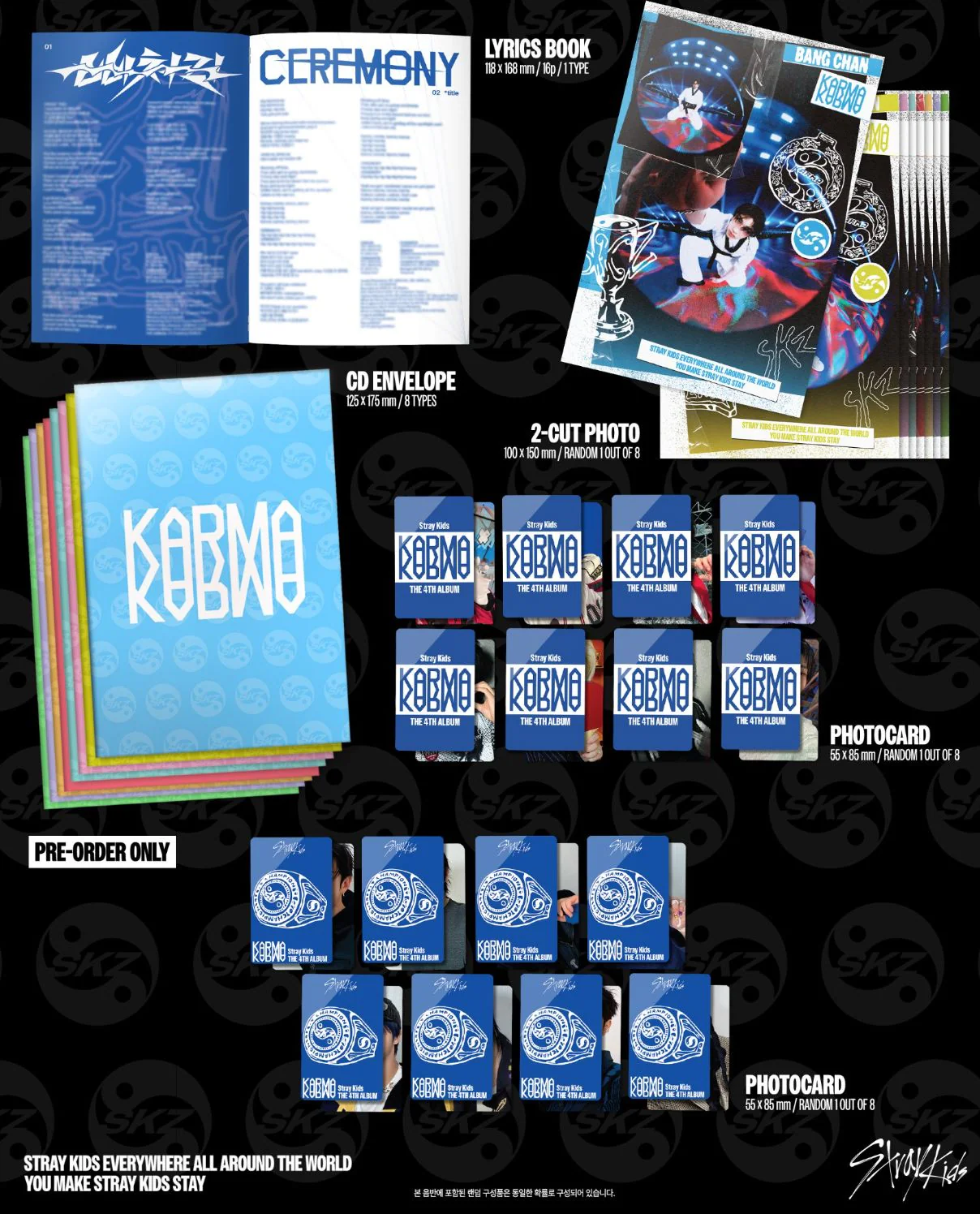 STRAY KIDS - KARMA (ACCORDION VER.) + Musicplant Photocard - Image 4