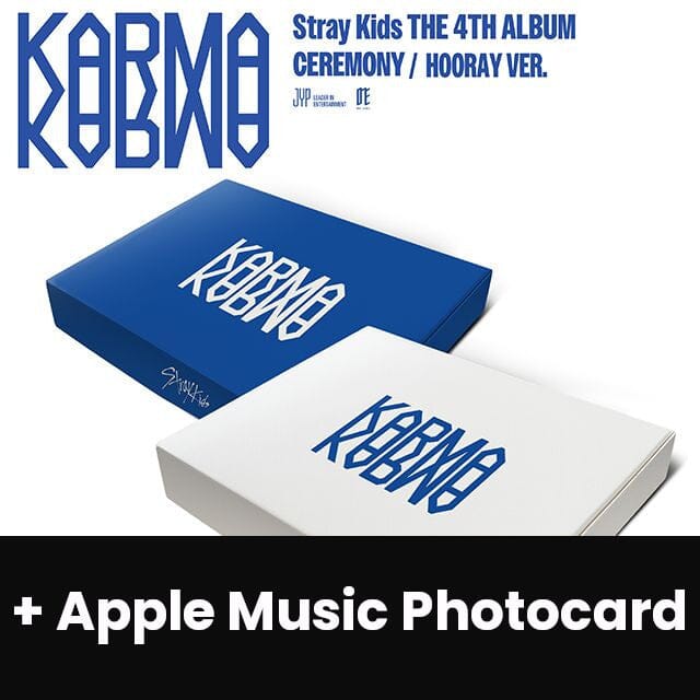 STRAY KIDS - KARMA + Apple Music Photocard