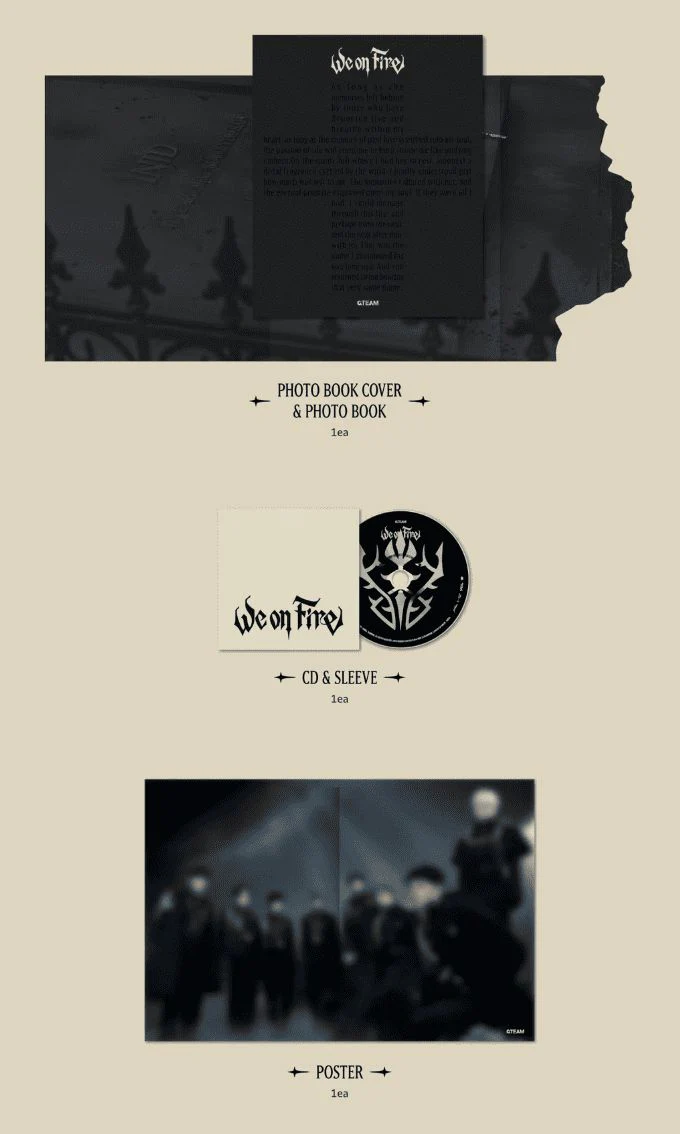 &TEAM - WE ON FIRE + EARLY-BIRD Weverse Gift - Image 11