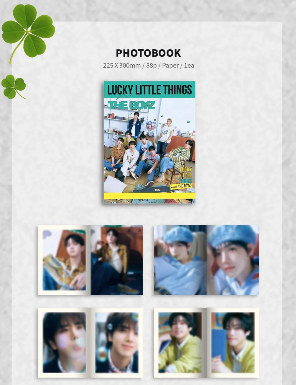 THE BOYZ - LUCKY LITTLE THINGS WITH THE BOYZ (PHOTOBOOK) - Image 3