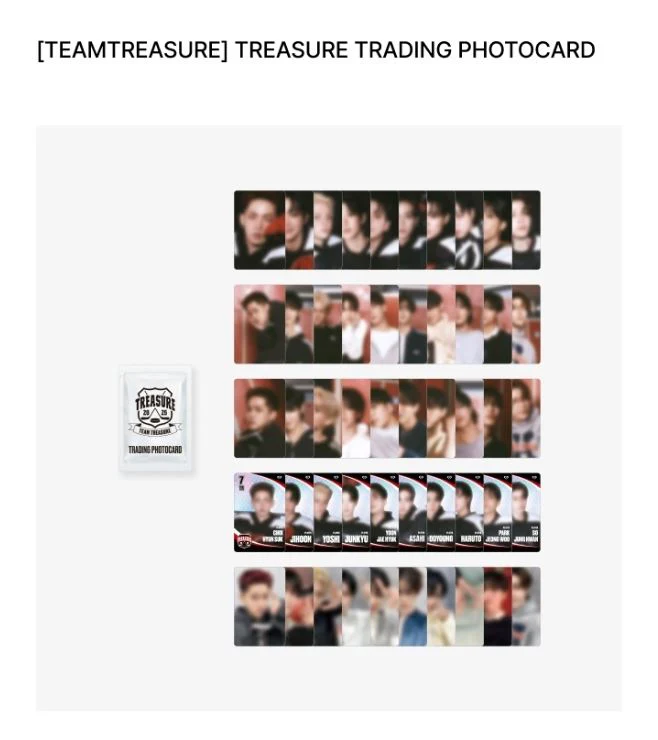 TREASURE - TRADING PHOTOCARD (2025 SEASON’S GREETINGS 'TEAMTREASURE') - Image 2