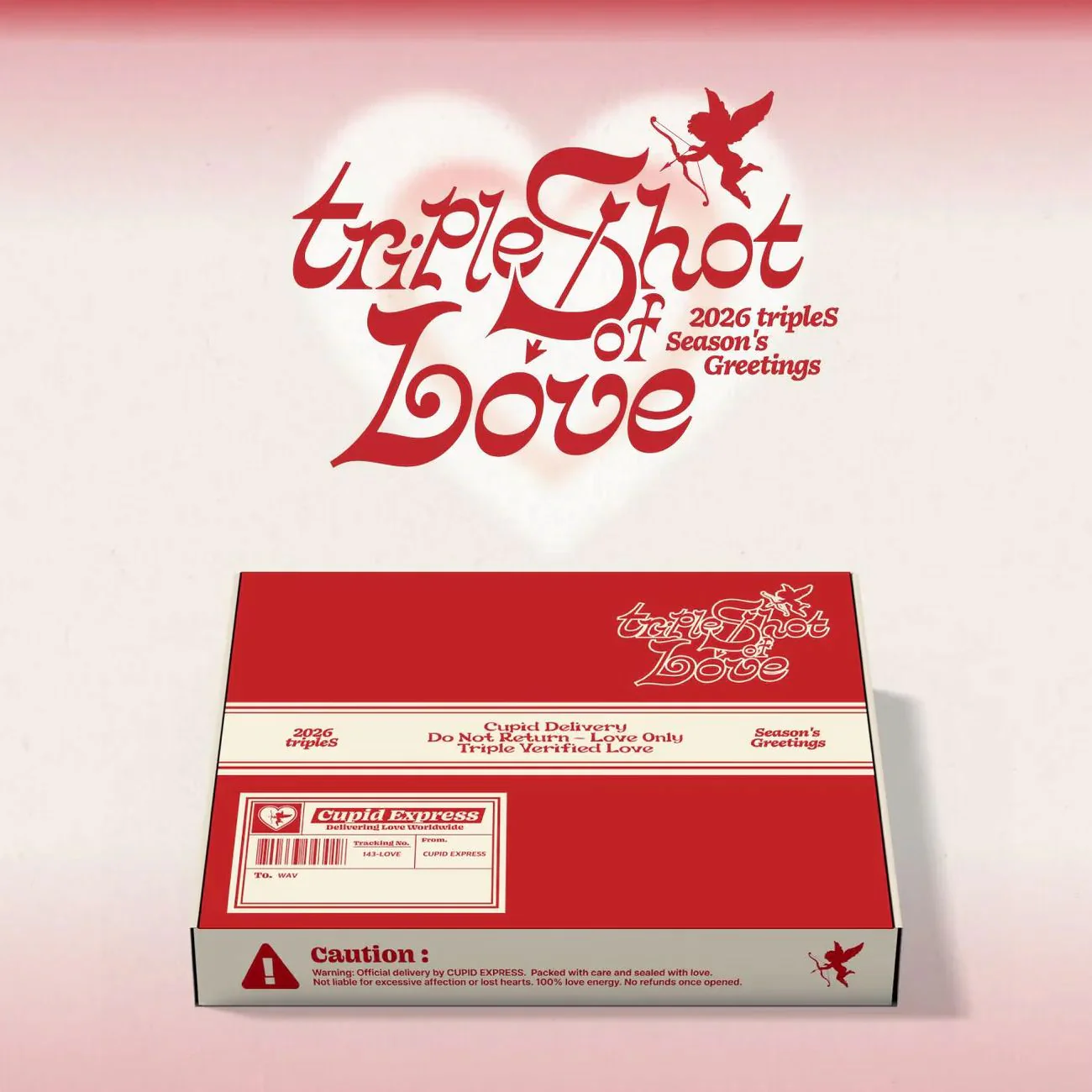 TRIPLES - 2026 SEASON'S GREETINGS (TRIPLESHOT OF LOVE) + Extra Photocards