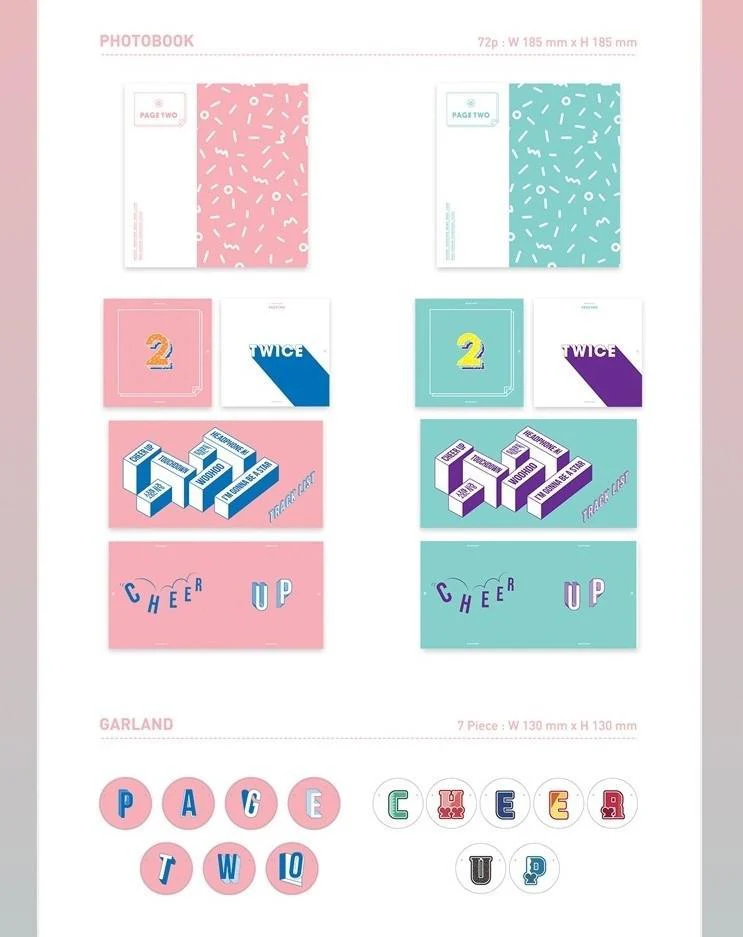 TWICE - 2nd Mini / PAGE TWO (Ver. Random) - Image 2