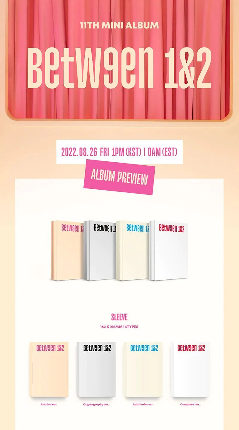 TWICE - BETWEEN 1&2 (11TH MINI ALBUM) - Image 2