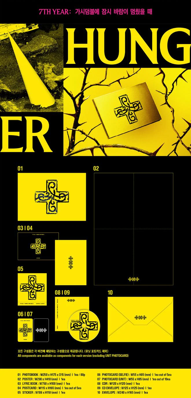 TXT - 7TH YEAR: WHEN THE WIND PAUSED AMONG THE THORNS + YES24 Gift - Image 2