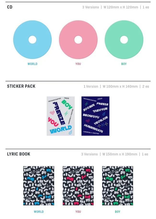 TXT - Album [The Chaos Chapter : Freeze] - Image 6