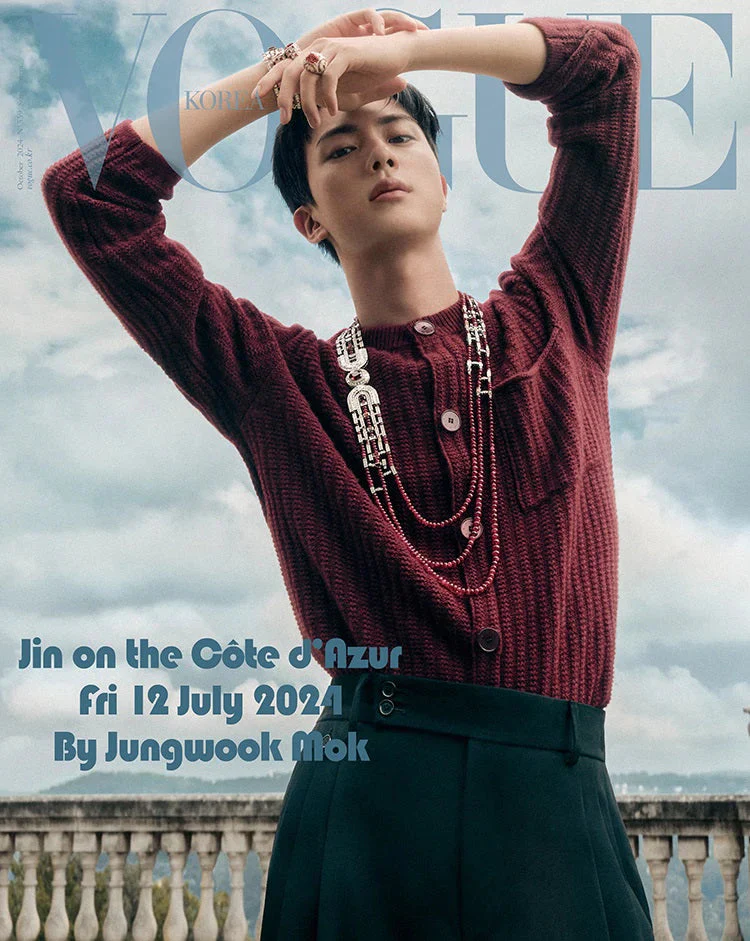 JIN (BTS) - VOGUE (OCTOBER 24) - Image 2