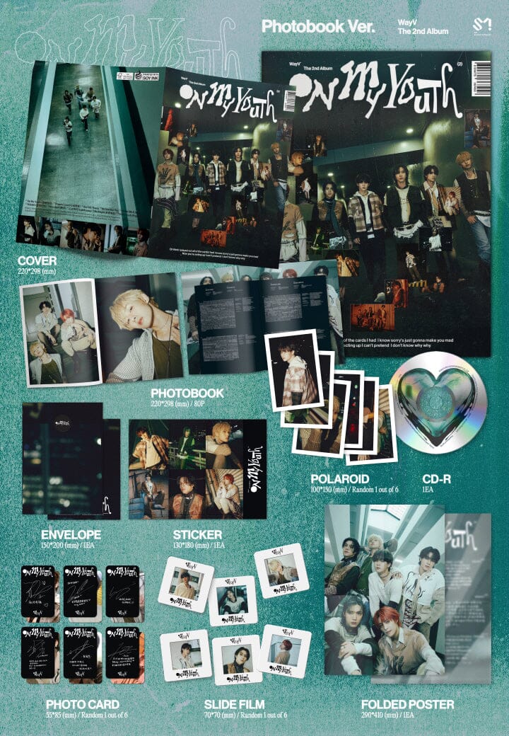 WAYV - ON MY YOUTH (2ND FULL ALBUM) PHOTO BOOK VER. - Image 2