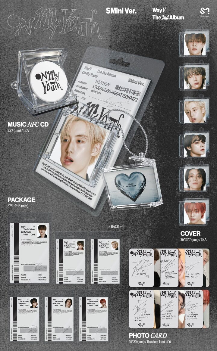 WAYV - ON MY YOUTH (2ND FULL ALBUM) SMINI VER. - Image 2