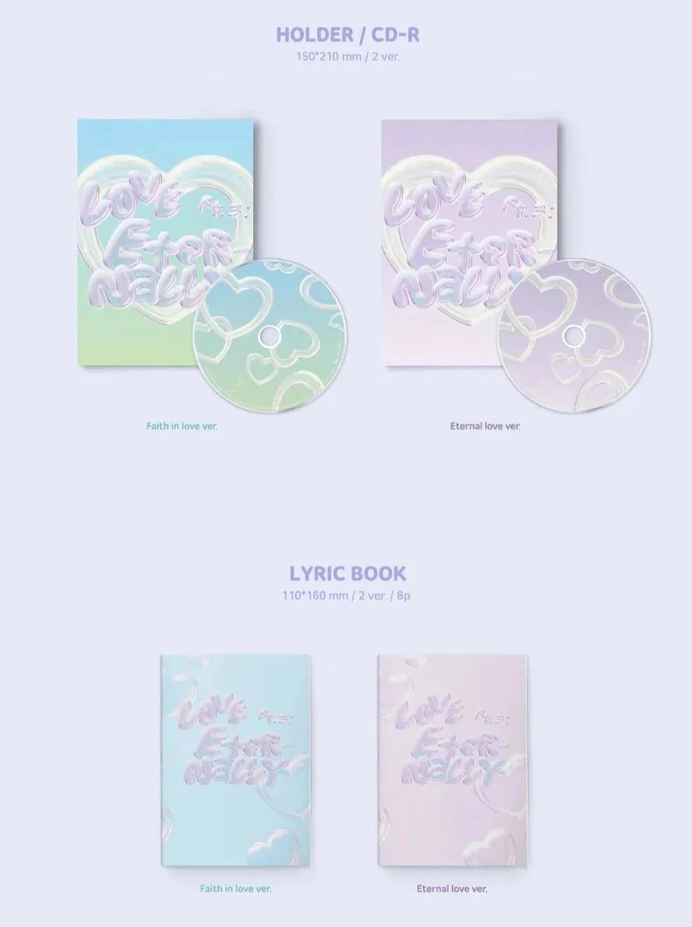 WEI - LOVE PART.3 ETERNALLY (6TH EP ALBUM) - Image 6