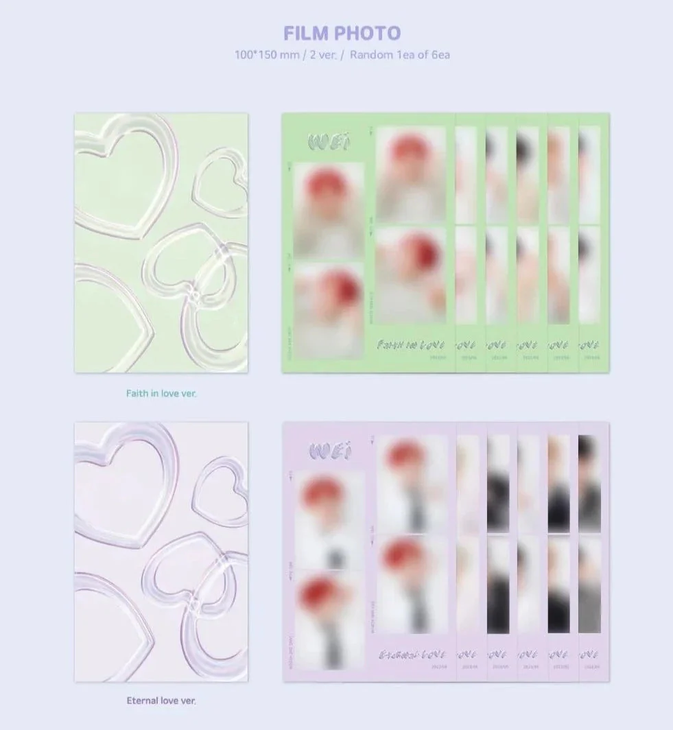 WEI - LOVE PART.3 ETERNALLY (6TH EP ALBUM) - Image 7
