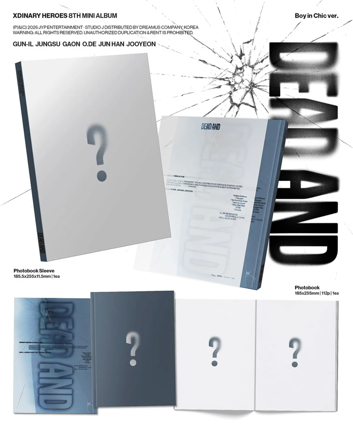 XDINARY HEROES - DEAD AND (PHOTOBOOK VER.) - Image 2