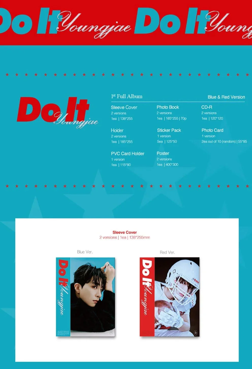 YOUNGJAE (GOT7) - DO IT (1ST FULL ALBUM) - Image 4