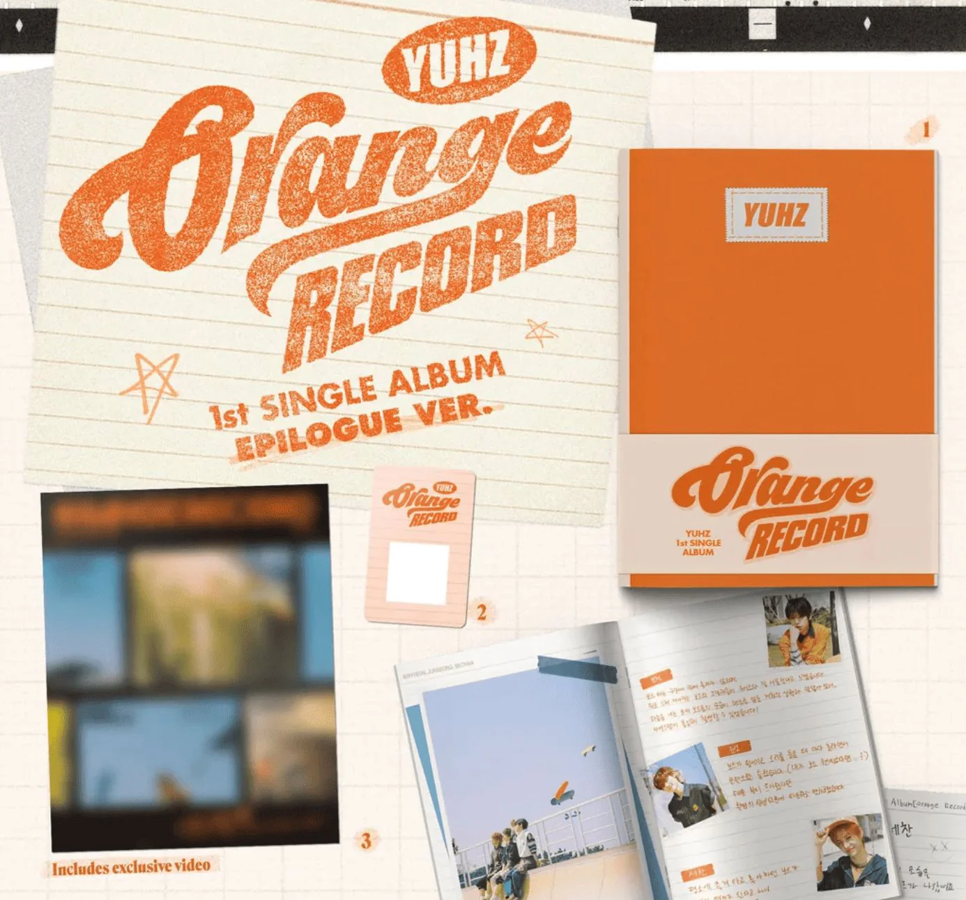 YUHZ - ORANGE RECORD (KIWEE ALBUM) - Image 5